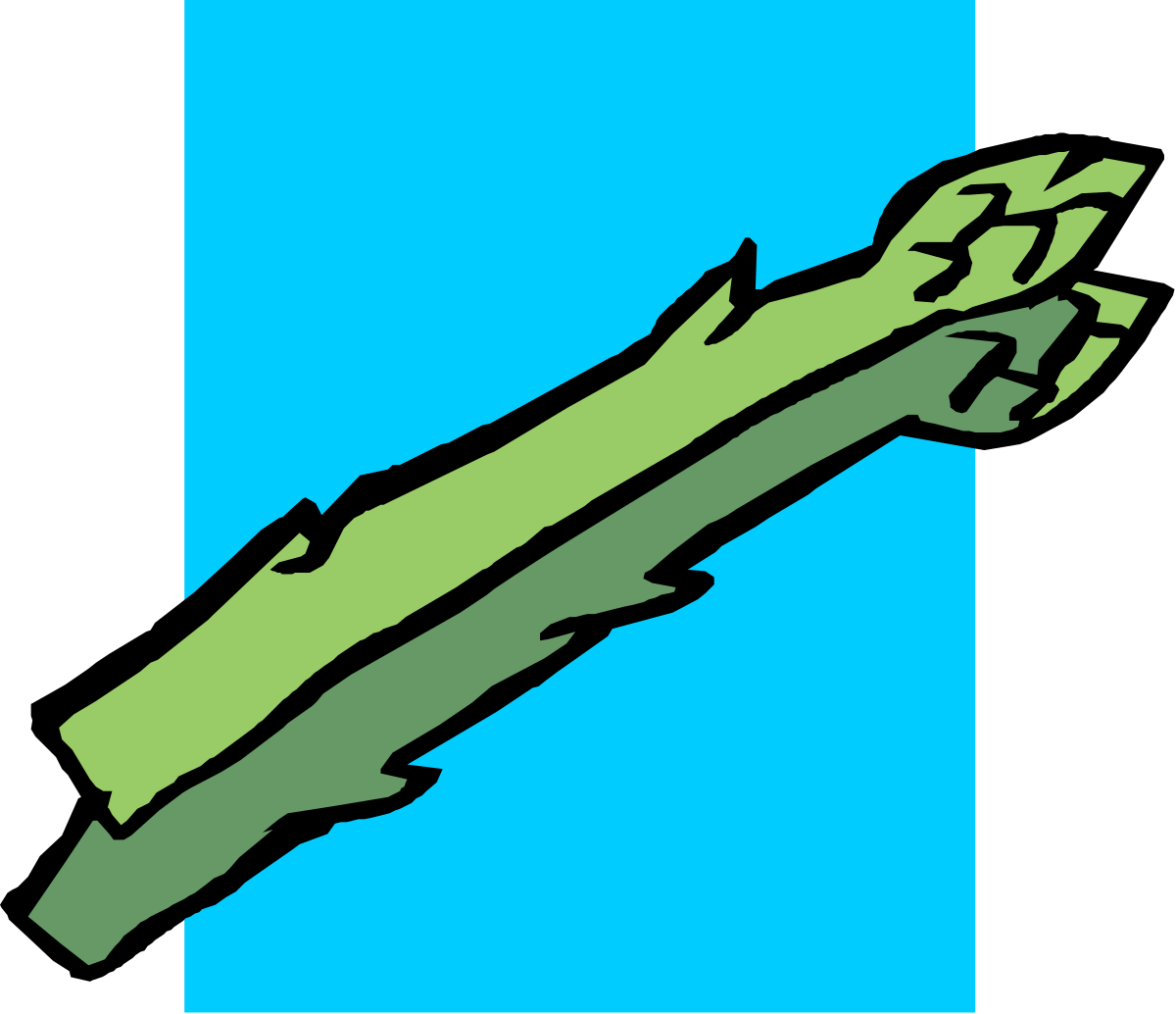 a green rocket with a blue background clip art png transparent Green Rocket on Blue Background - Vibrant Clipart for Dynamic Projects