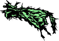 Green Philippines Map Clipart - Detailed Geographic Art for Various Uses