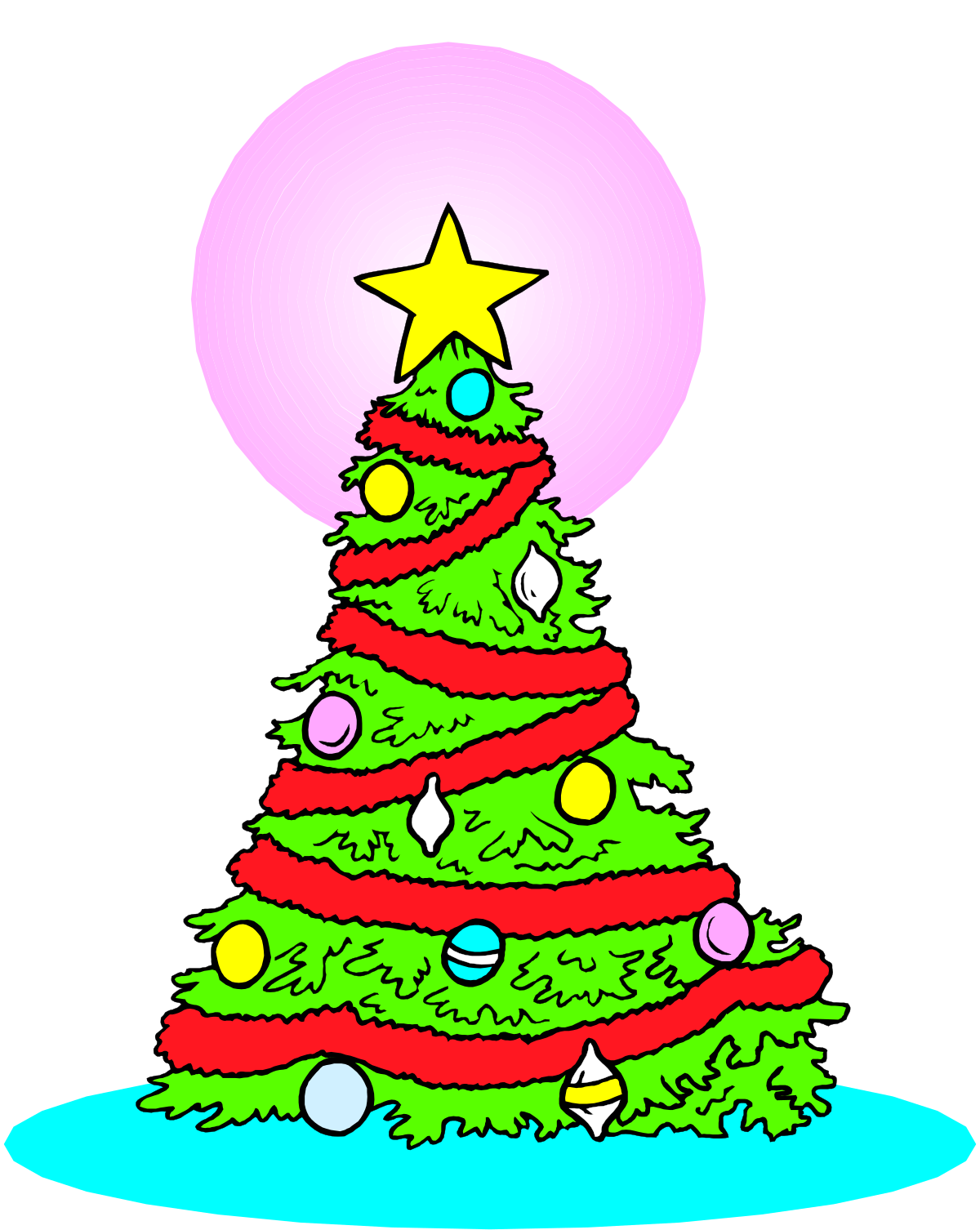 a christmas tree with a star on top clip art png transparent Christmas Tree Clipart with Star on Top for Festive Designs
