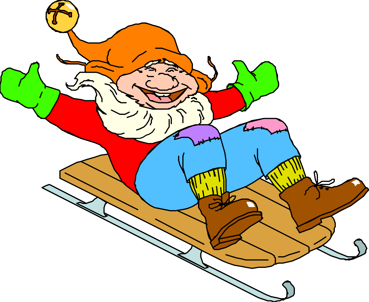 Snowboarding Fun: Cartoon Snowboarder Clipart for Dynamic Designs