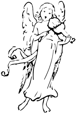 Black and White Man in Suit Clipart: Classic Professional Illustration