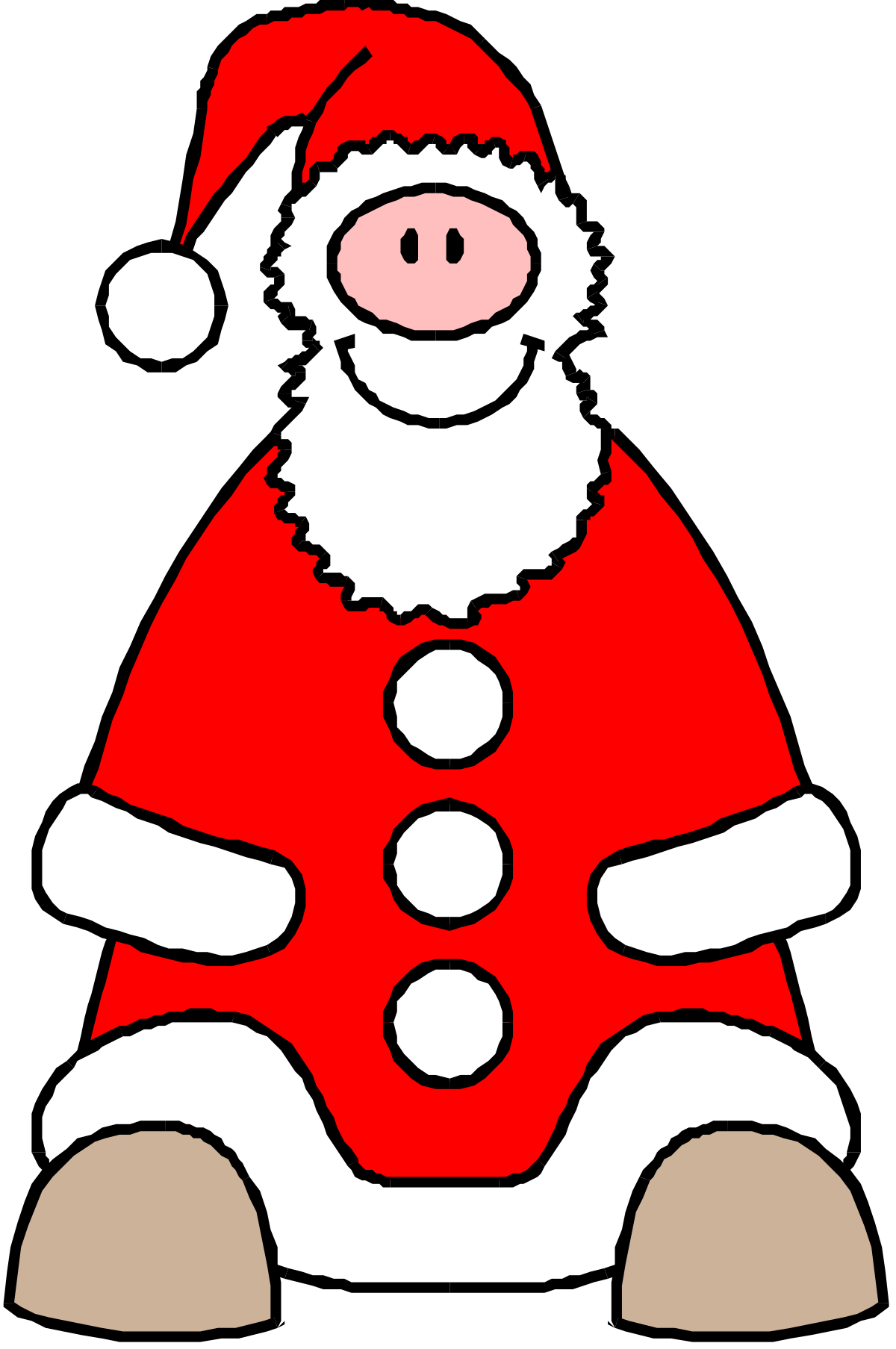 santa claus clipart clipart clipart clipart clipart clip art png transparent Santa Claus Clipart: Festive Character for Christmas Celebrations