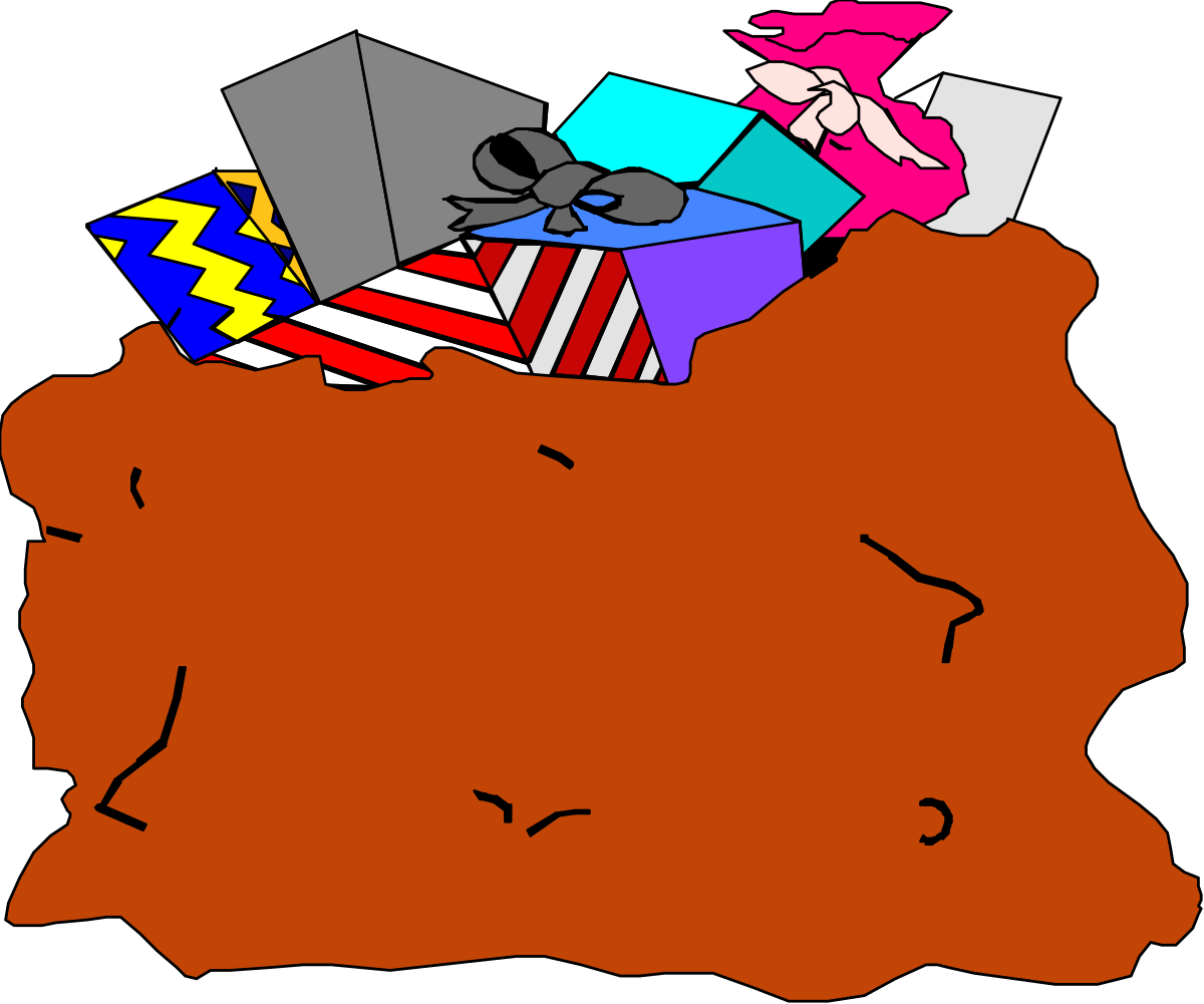 Books Pile on Black Background: Perfect Clipart for Education and Knowledge