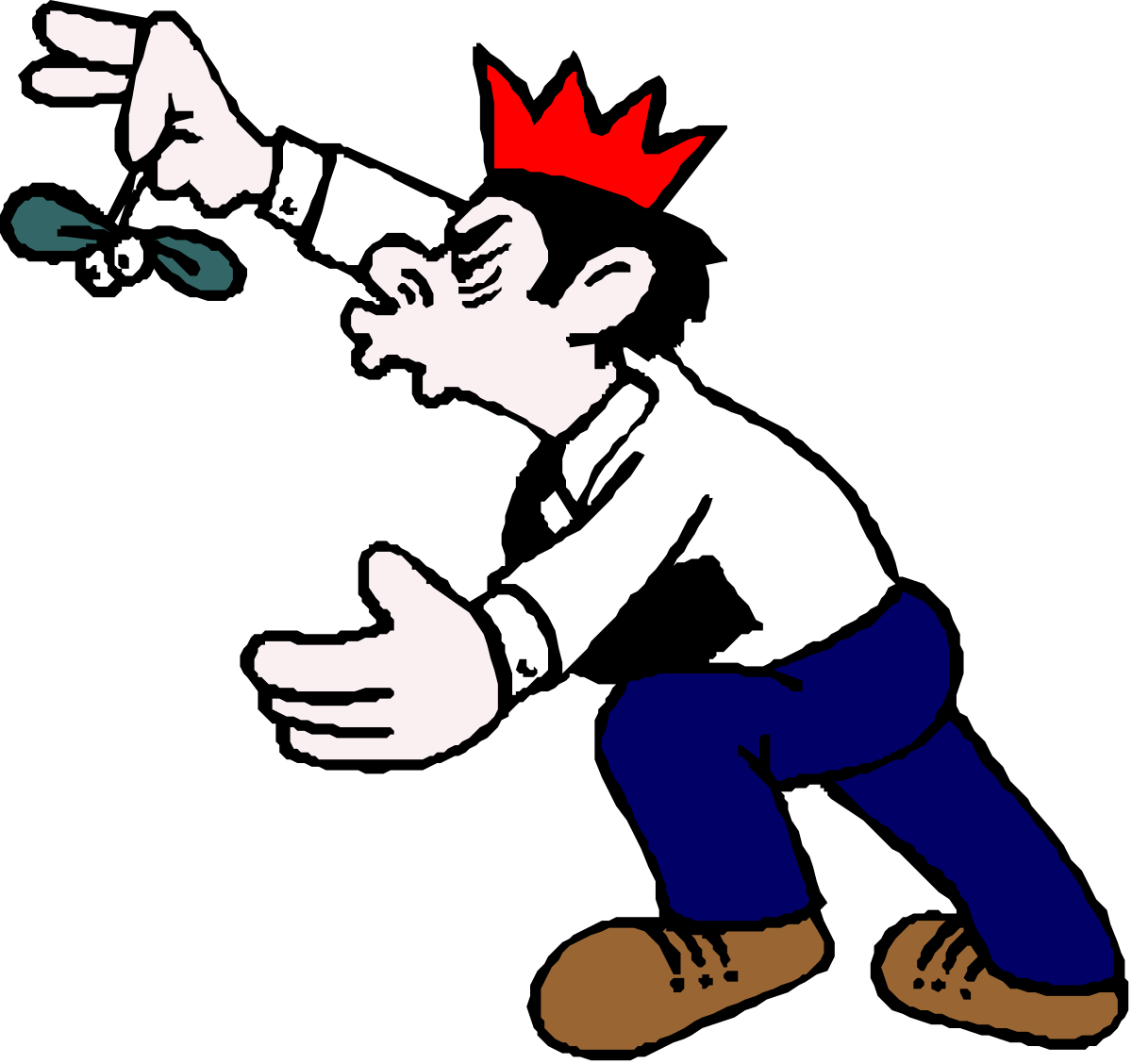 a cartoon character with a crown on his head clip art png transparent Cartoon Character with Crown Clipart - Fun & Whimsical Designs