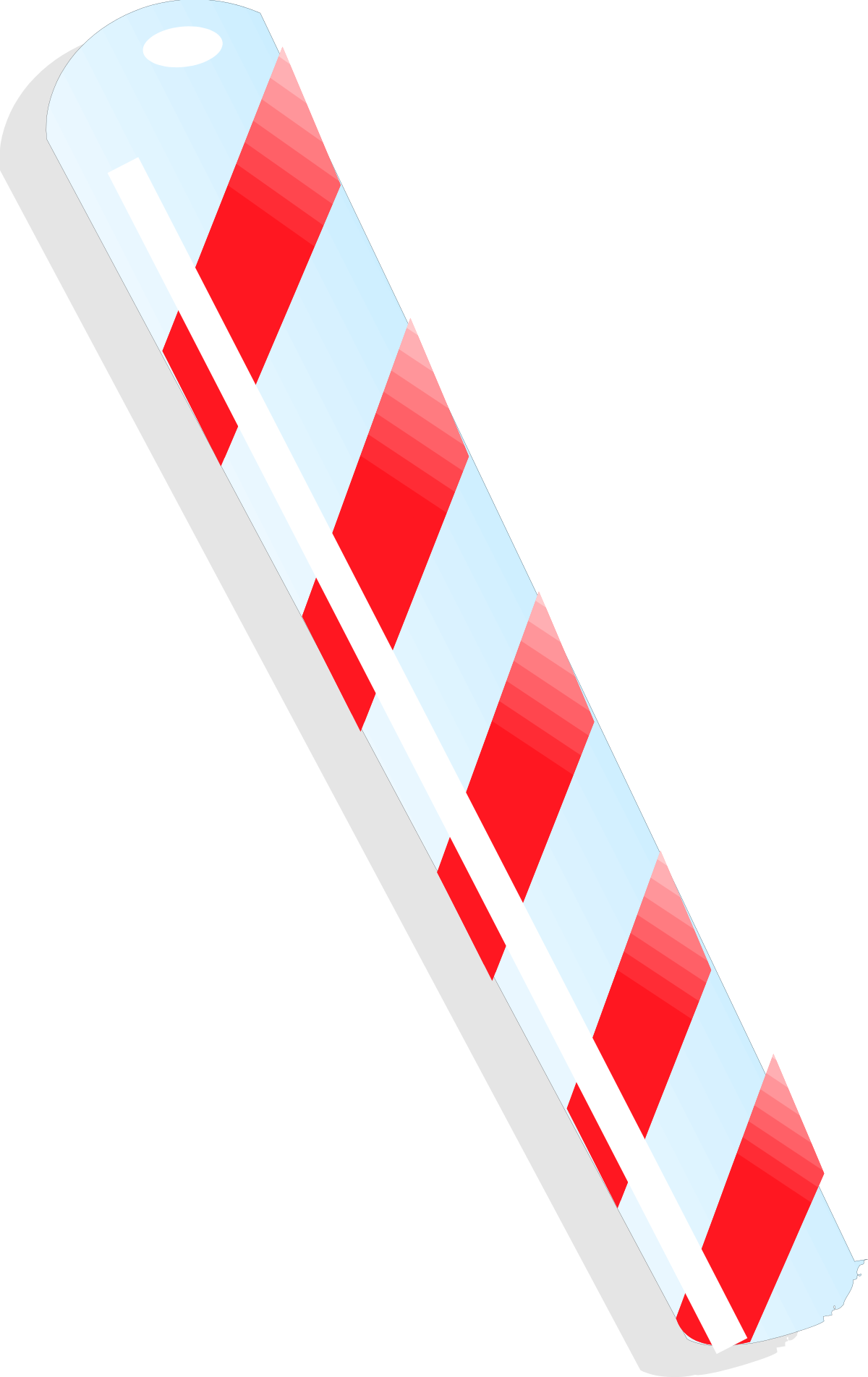 a red and white traffic cone clip art png transparent Traffic Cone Clipart - Red and White Safety Cone Illustration
