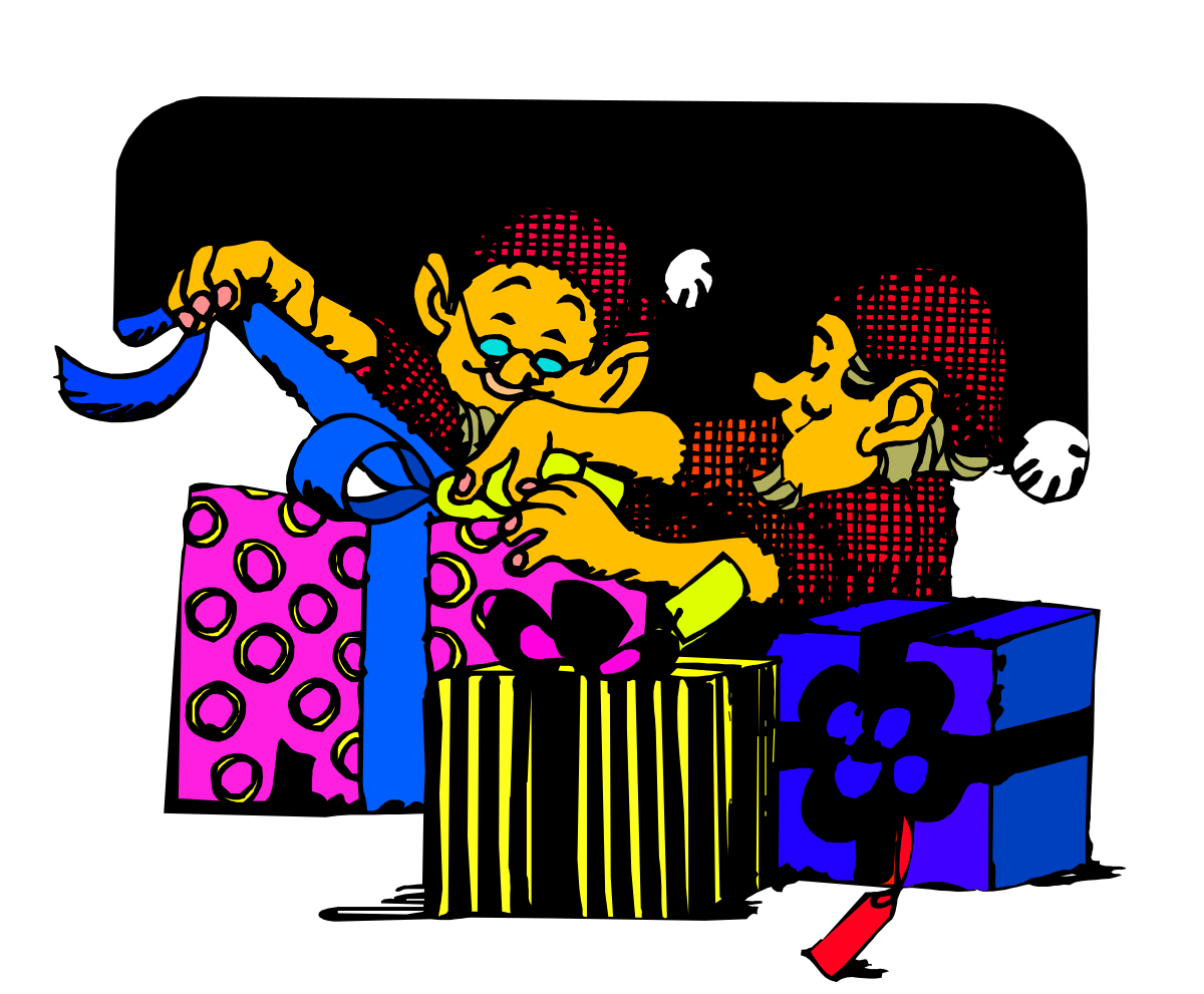 Cartoon Character Jumping Over a Box Clipart - Fun and Playful Illustrations