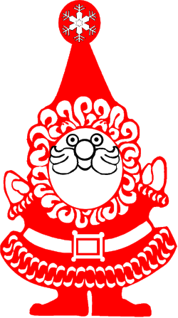 Santa Claus Clipart: Festive Holiday Cheer in SVG