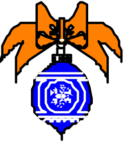 Dragon Logo Clipart: Vibrant Blue and Orange Design