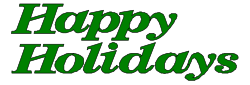 Happy Holidays Clipart  Cheerful Seasonal Illustrations