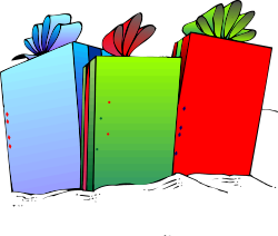 Colorful Gift Boxes with Bows - Festive Clipart Collection