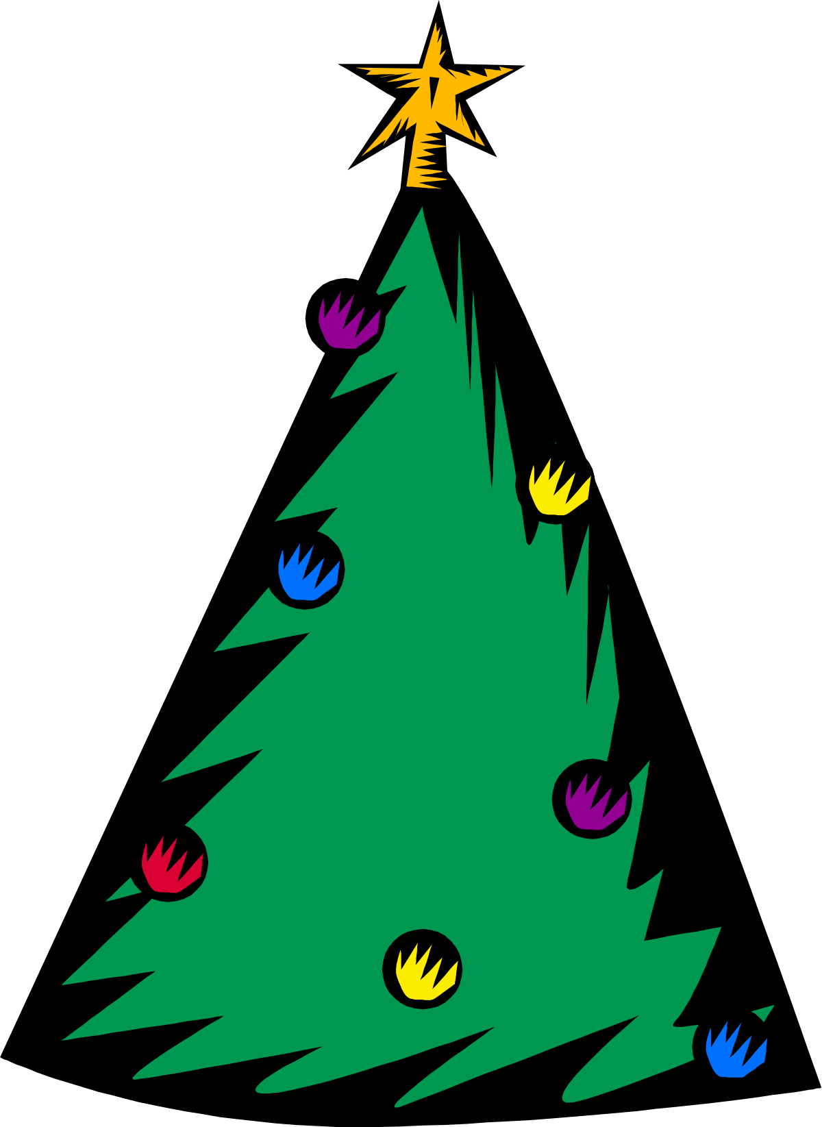 a christmas tree with birds flying around it clip art png transparent Christmas Tree with Birds Flying - Festive Clipart Collection