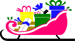 Presents Pile Clipart: Festive Gift Stacks Ready for Celebration