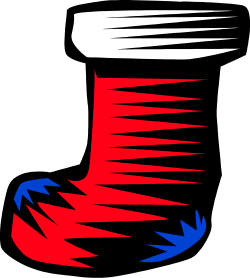 Red, White, and Blue Sock Clipart - Vibrant Patriotic Designs