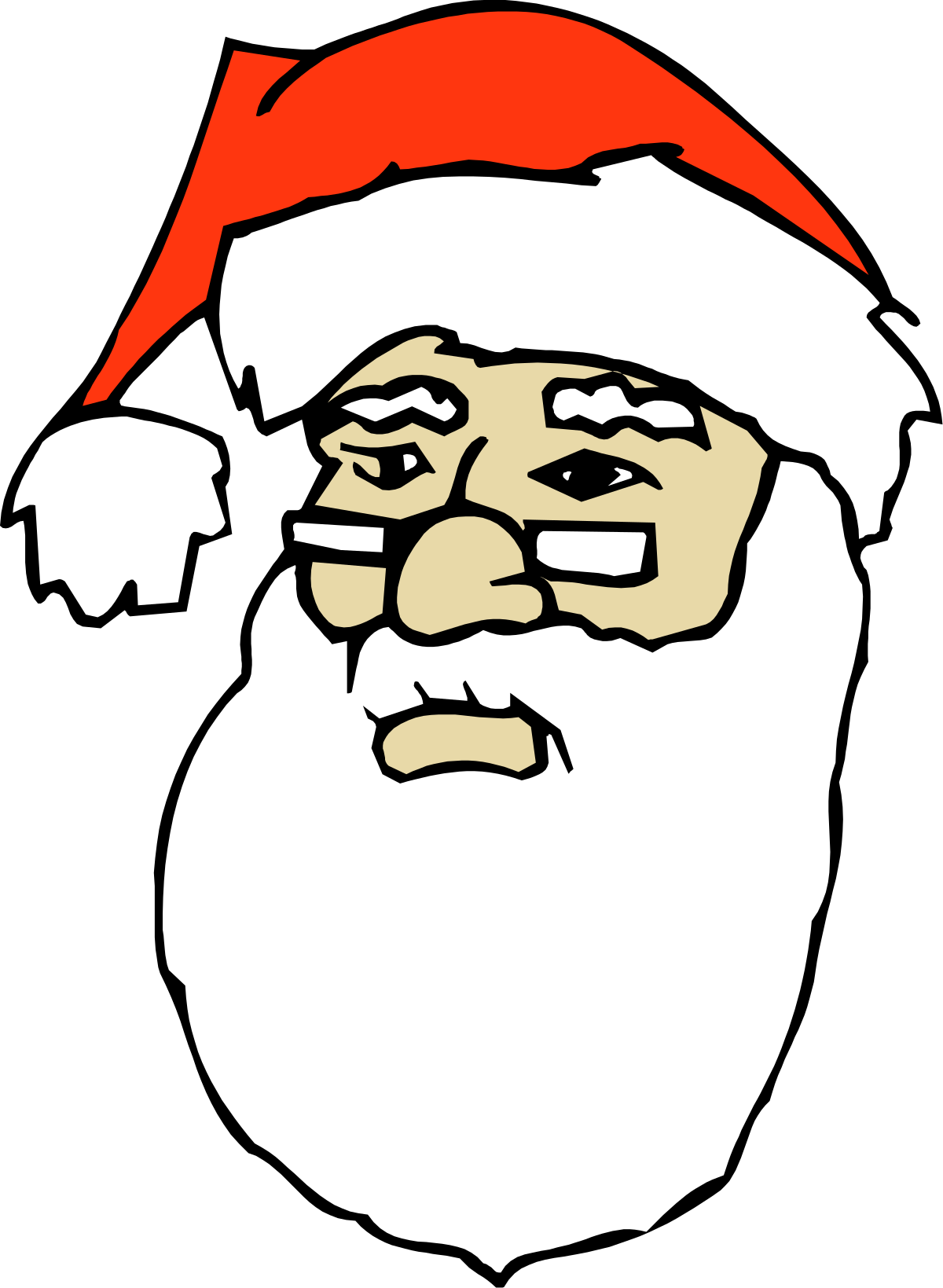 Santa Claus Clipart: Free Icons for Holiday Fun