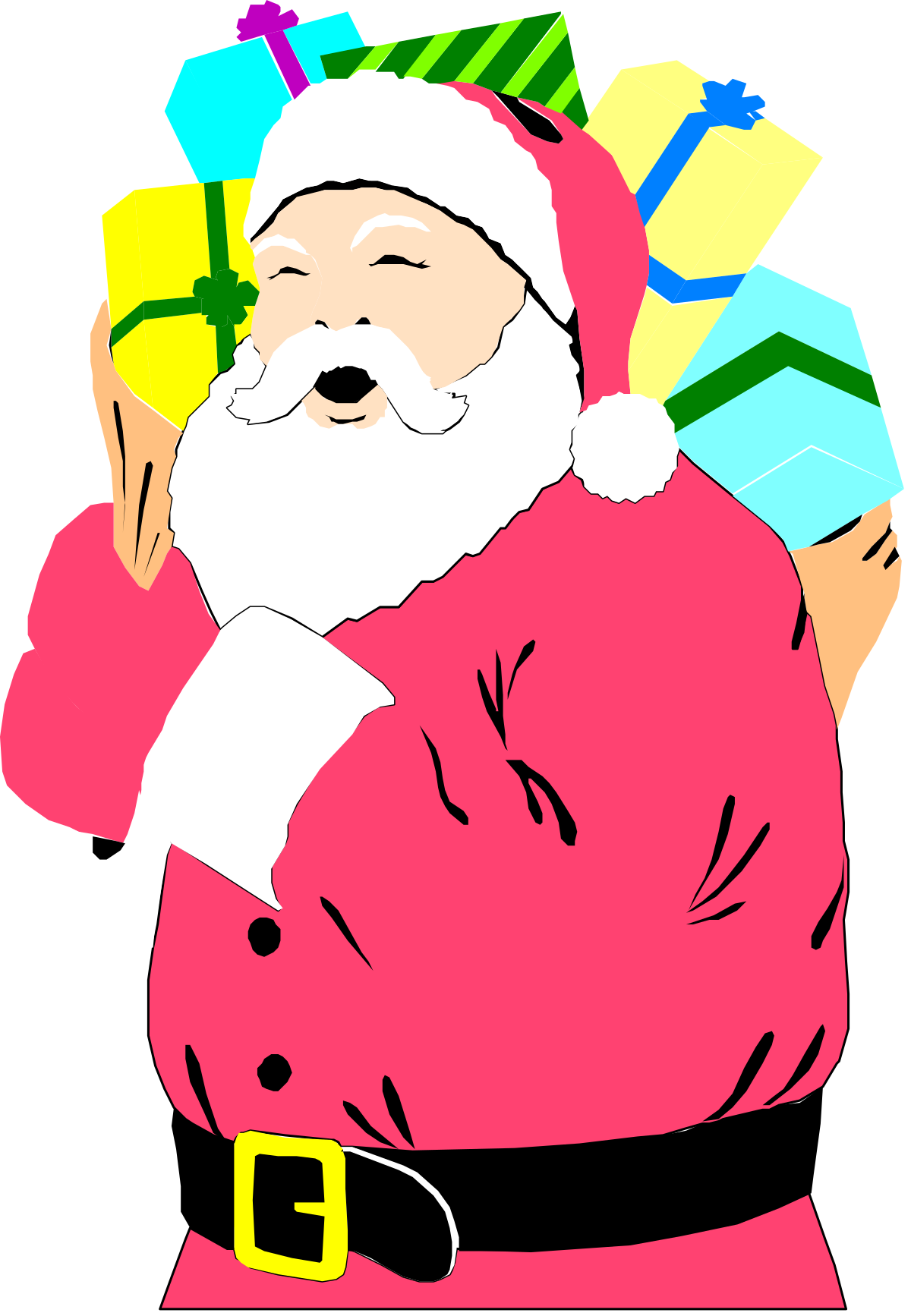 santa claus clipart free clipart clip art png transparent Santa Claus Clipart: Festive and Free Holiday Illustrations