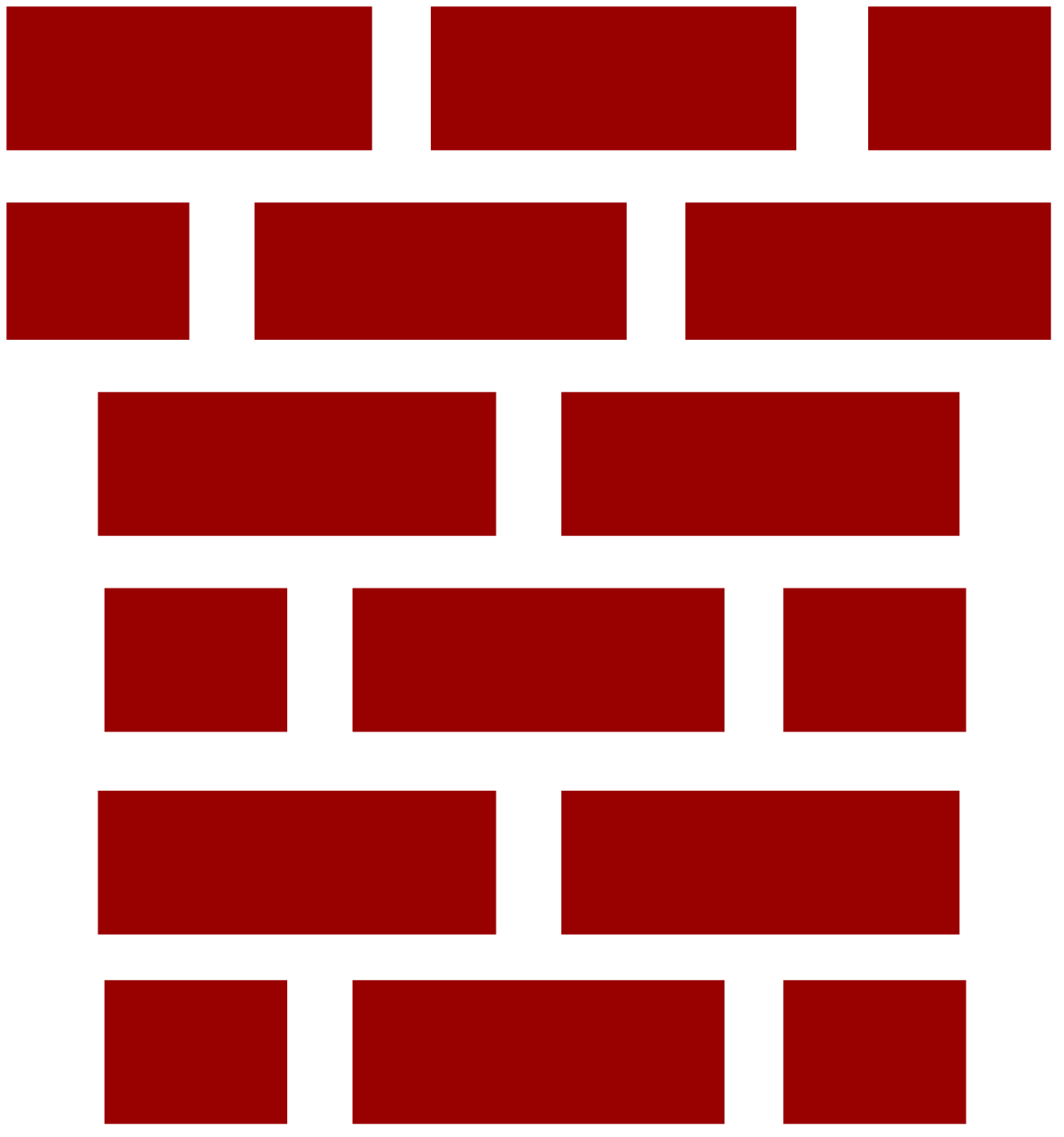 a brick wall with a red brick pattern clip art png transparent Red Brick Wall Background Clipart