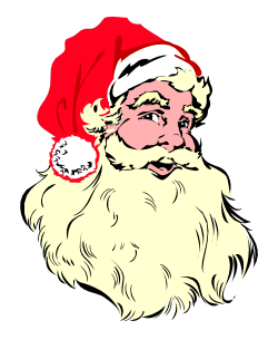 Santa Claus Vector Illustration Clipart for Holiday Cheer