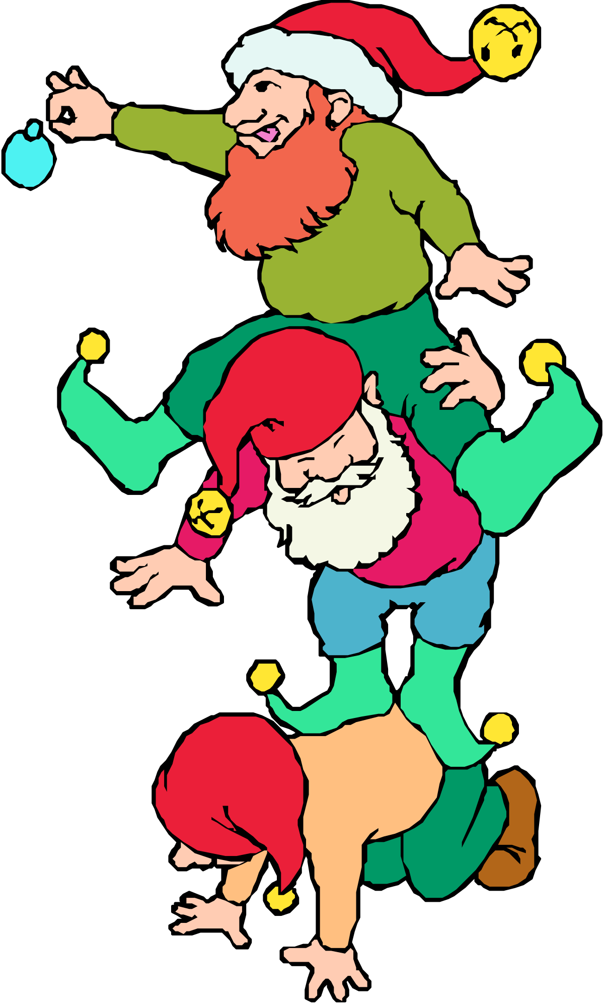 Colorful Cartoon Characters Collection - Fun and Playful Clipart