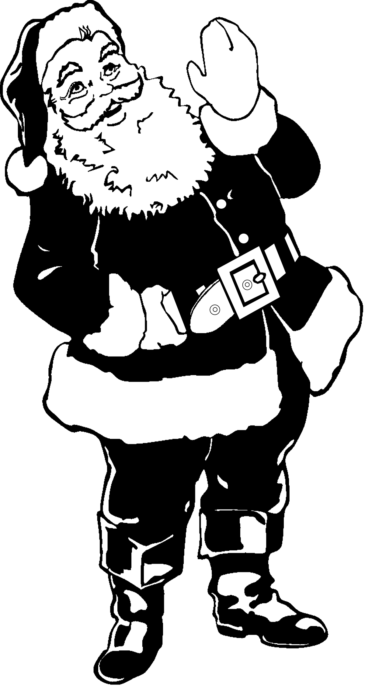 Santa Claus Clipart: Festive Illustrations for Holiday Cheer