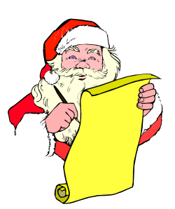 Santa Claus Clipart - Cheerful Holiday Icon for Festive Designs