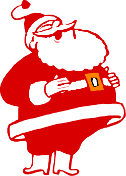 Santa Claus Clipart - Free Festive Illustrations for Holiday Cheer