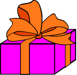 Pink Gift Box with Bow Clipart: Perfect for Celebrations