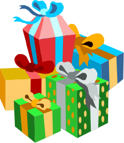 Colorful Presents Clipart: Celebrate with Vibrant Gifts