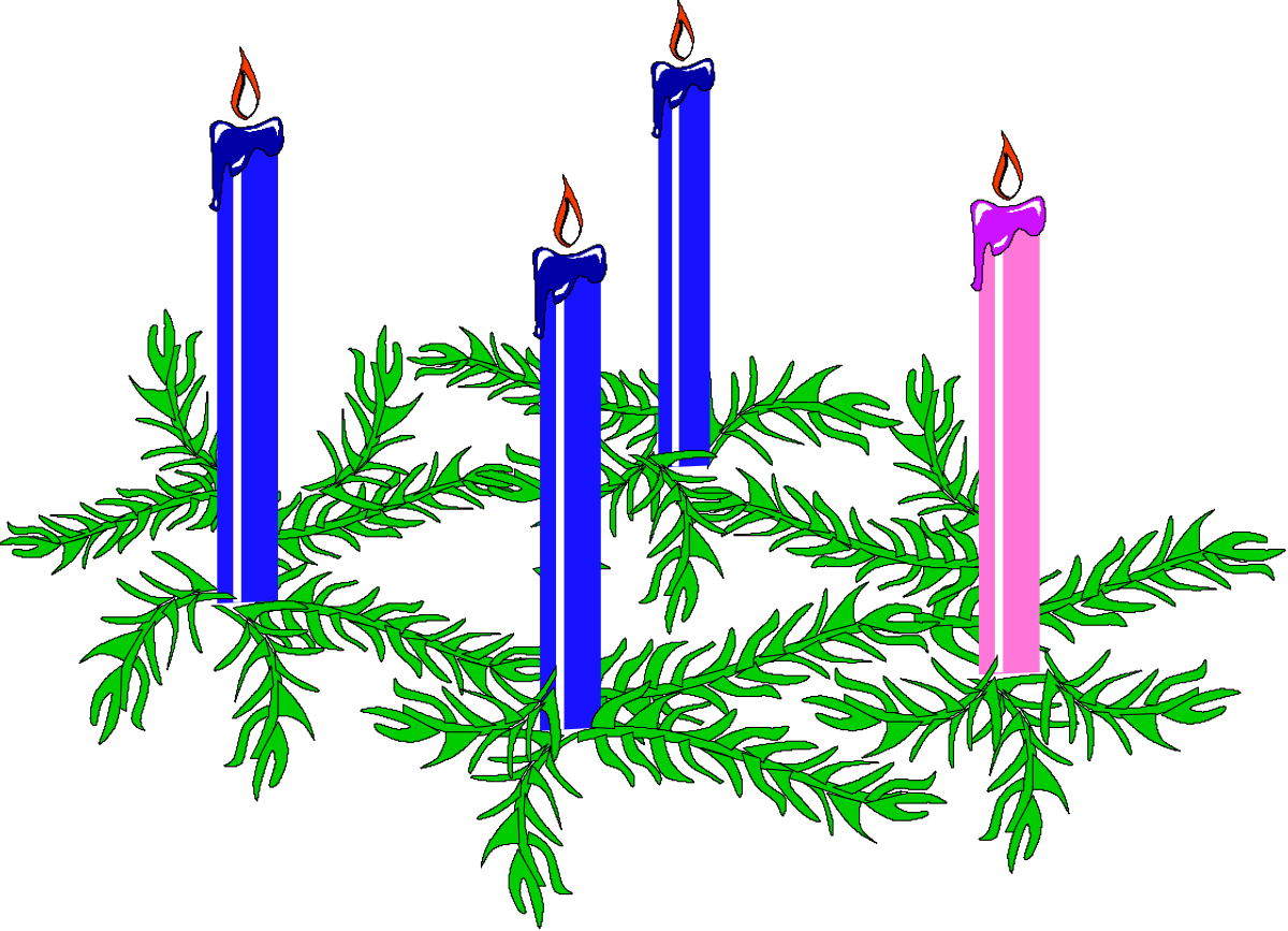 three candles with green leaves on a black background clip art png transparent Three Candles with Green Leaves on Black Background - Perfect Clipart Design