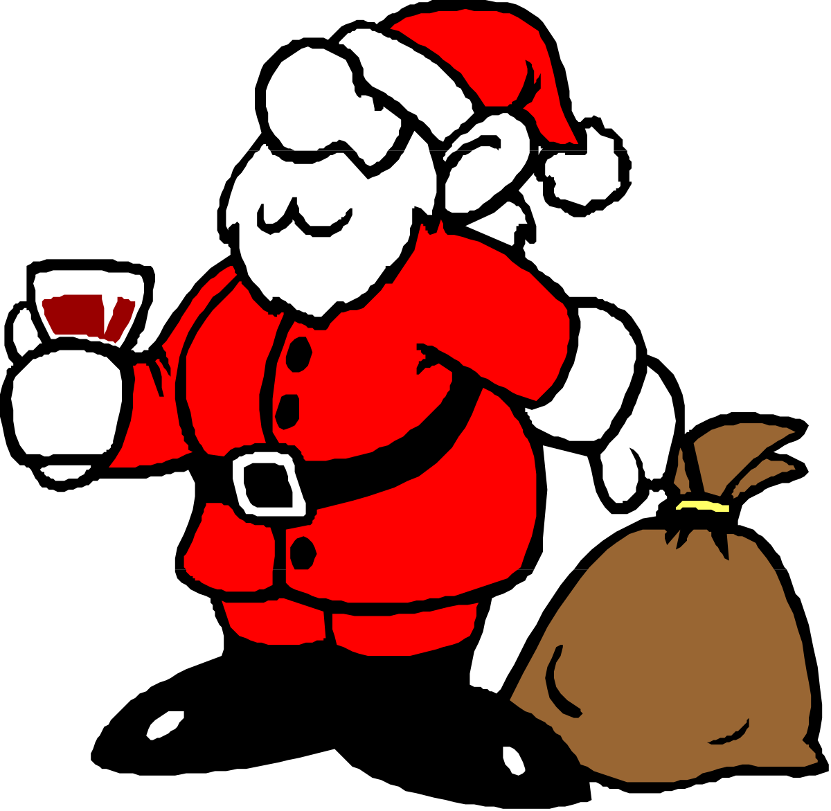 Santa Claus Clipart - Free Festive Illustrations for Holiday Projects