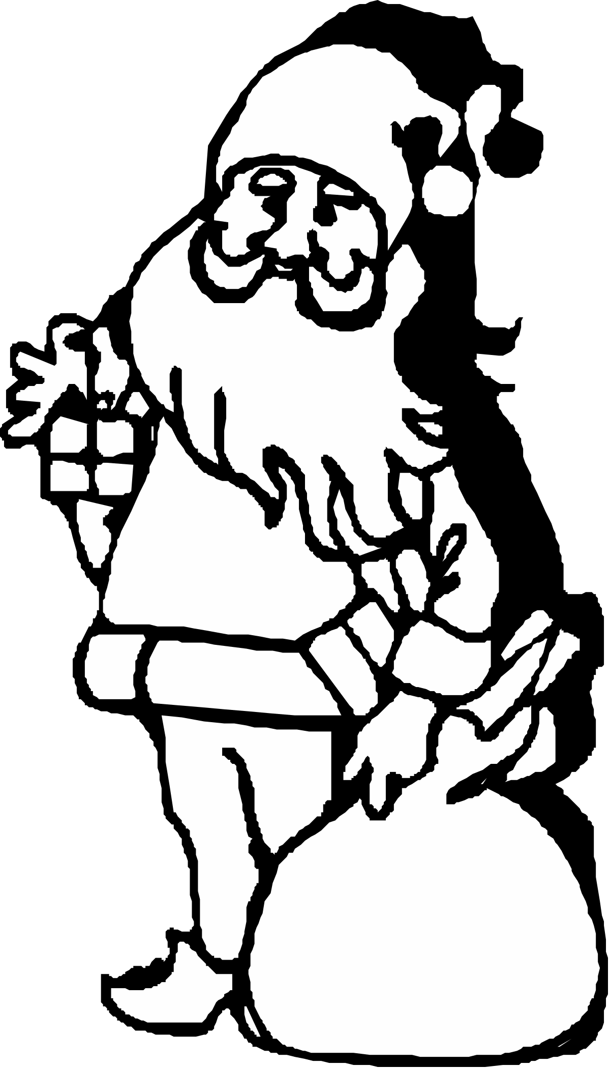santa claus clipart clipart clipart clip art png transparent Santa Claus Clipart: Cheerful Holiday Icon for Festive Designs