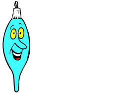 Blue Cartoon Character with a Smile - Fun Clipart for Your Projects