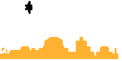 City Skyline Silhouette Clipart for Urban Themes
