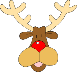 Reindeer Face Clipart - Charming and Festive Designs for Every Occasion