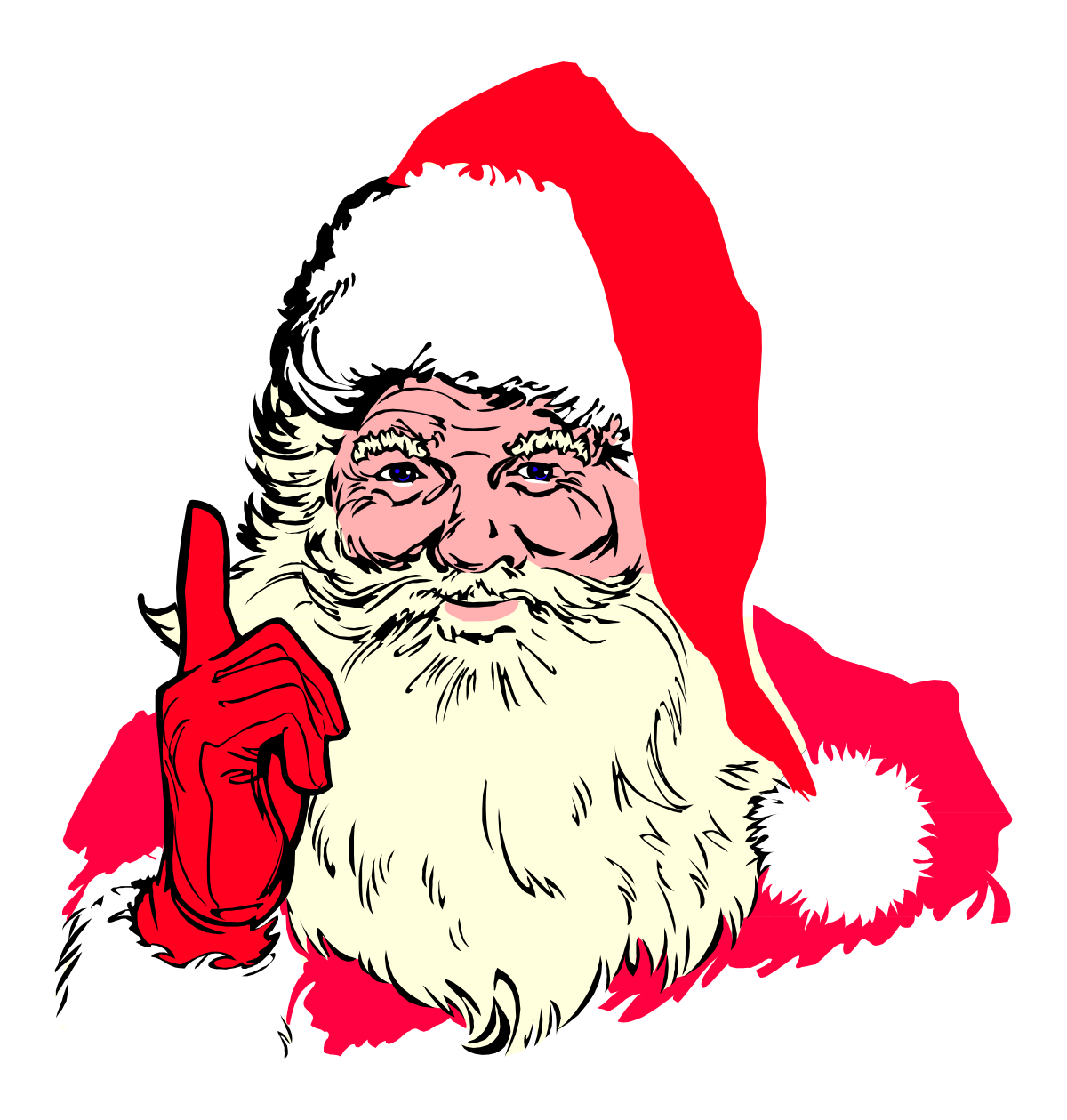Santa Claus Clipart - Free Vector Graphics for Holiday Cheer