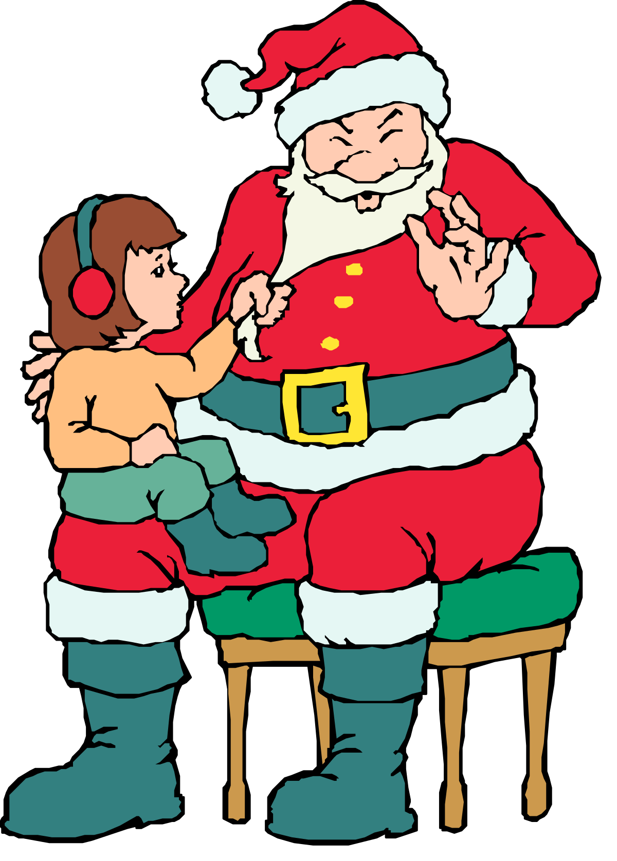 Santa Claus Clipart - Free Festive Illustrations for Your Holiday Projects