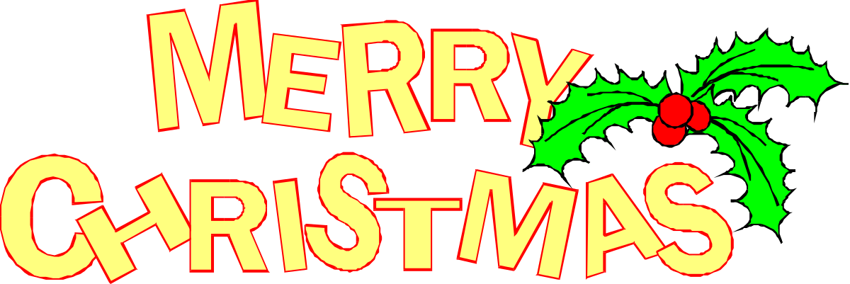 merry christmas clipart clipart clip art png transparent Merry Christmas Clipart: Festive Decorations and Joyful Scenes