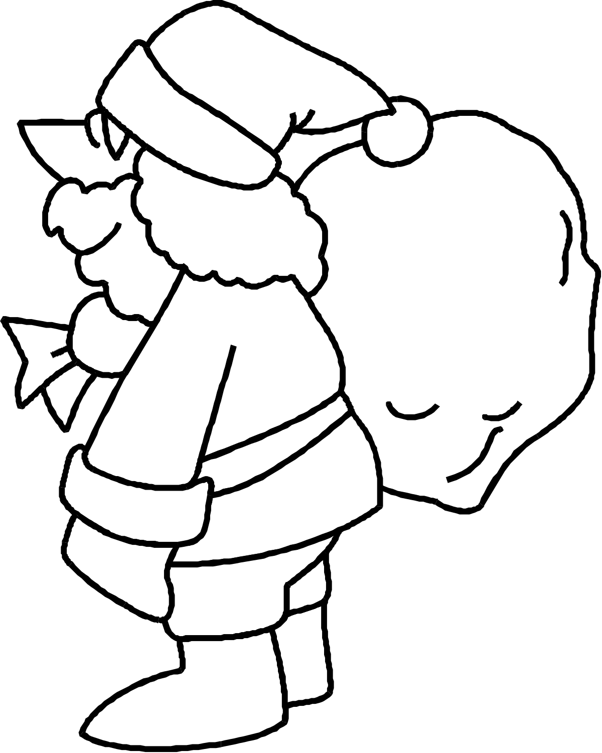 Santa Claus Clipart: Festive Characters for Holiday Themes