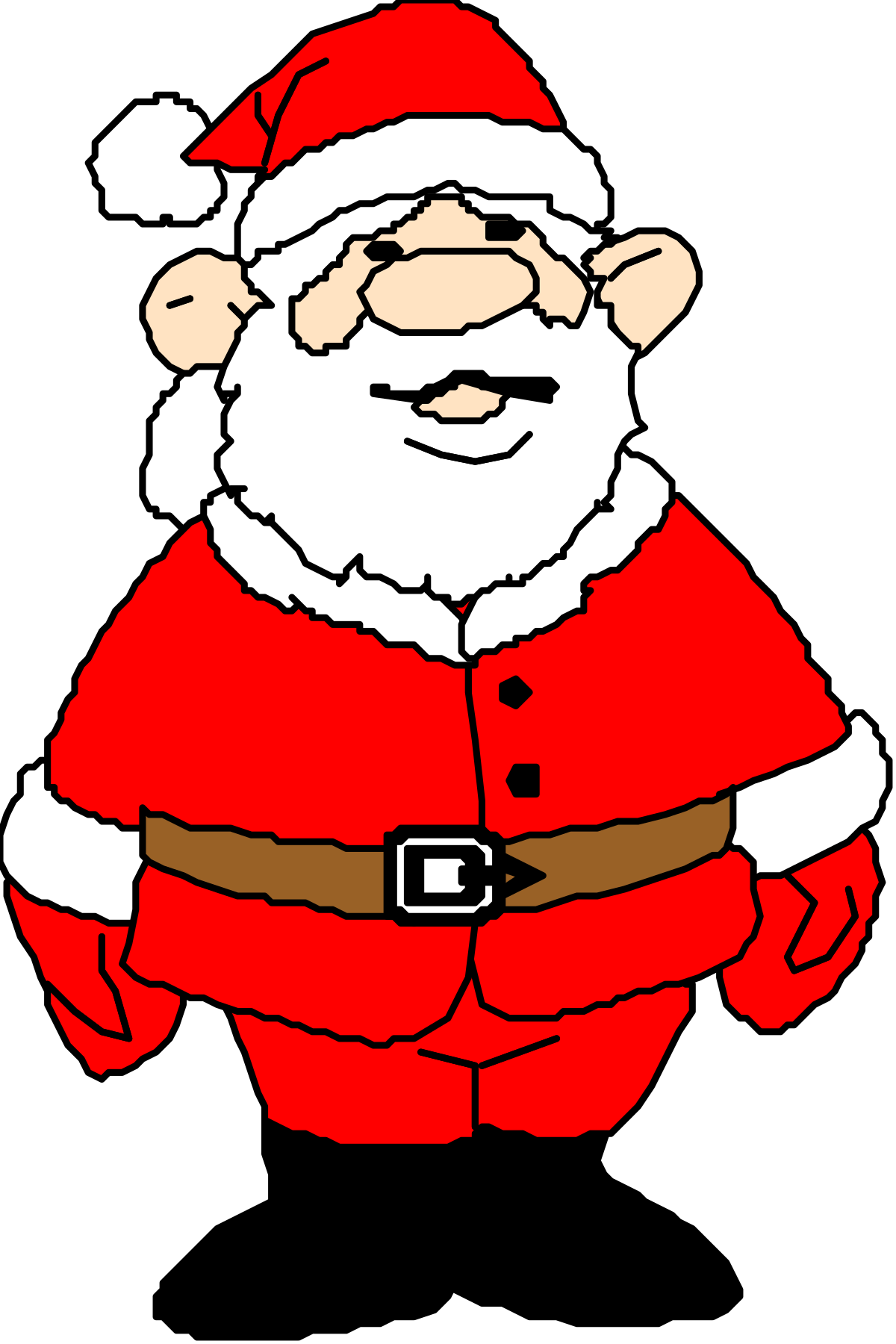 santa claus clipart clipart clip art png transparent Santa Claus Clipart: Festive Holiday Icon for Your Projects