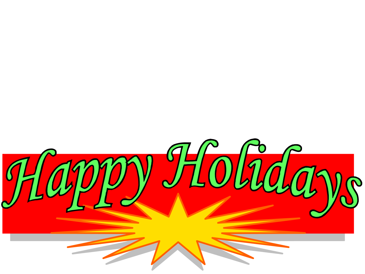 happy holidays clipart free clipart clip art png transparent Happy Holidays Clipart - Free Festive Illustrations for All Occasions