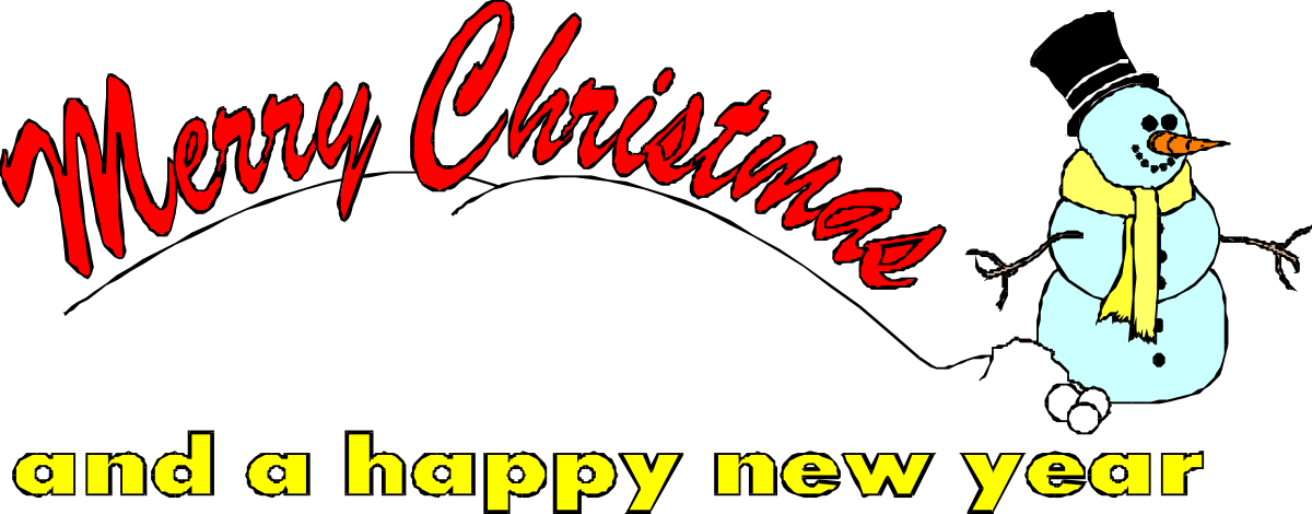 Merry Christmas and Happy New Year Clipart: Festive Designs for the Holiday Season