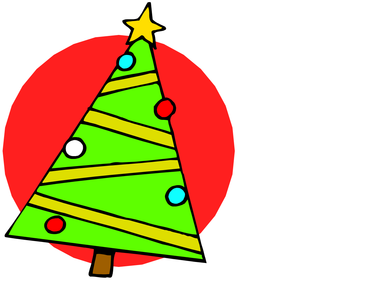 a christmas tree with a star on top clip art png transparent Christmas Tree with Star on Top - Festive Holiday Clipart