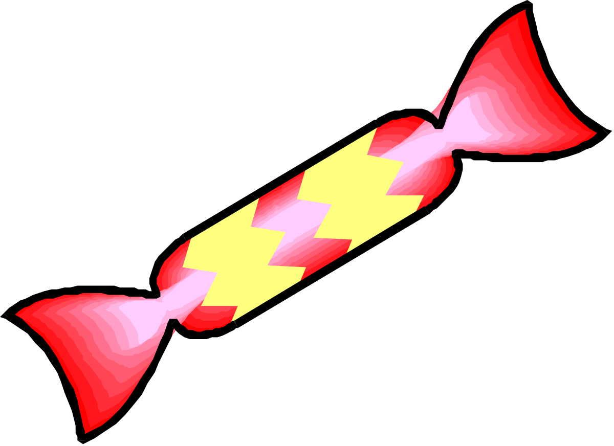 Fish Clipart with Vibrant Yellow and Red Tail for Creative Projects