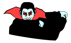 Cartoon Character with Red Eyes and Red Cap: Fun Clipart Collection