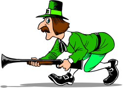 Man in Green Suit and Hat Holding Baseball Bat - Unique Clipart Collection