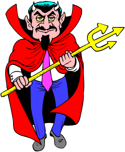 Cartoon Character with Caper and Pencil - Fun Clipart for Creative Projects