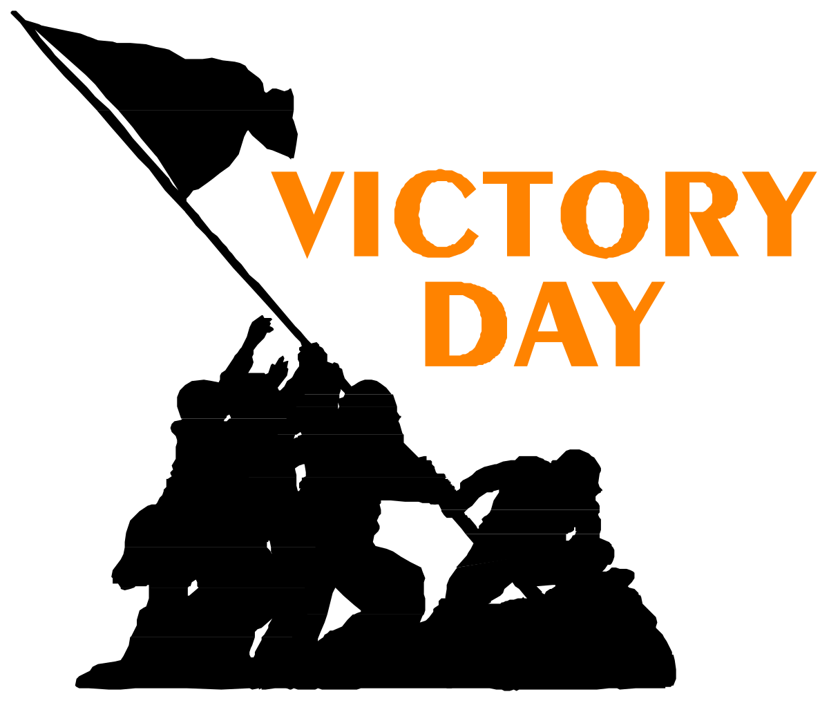 victory day logo clip art png transparent Victory Day Logo Clipart - Celebrating Triumph with Emblematic Designs