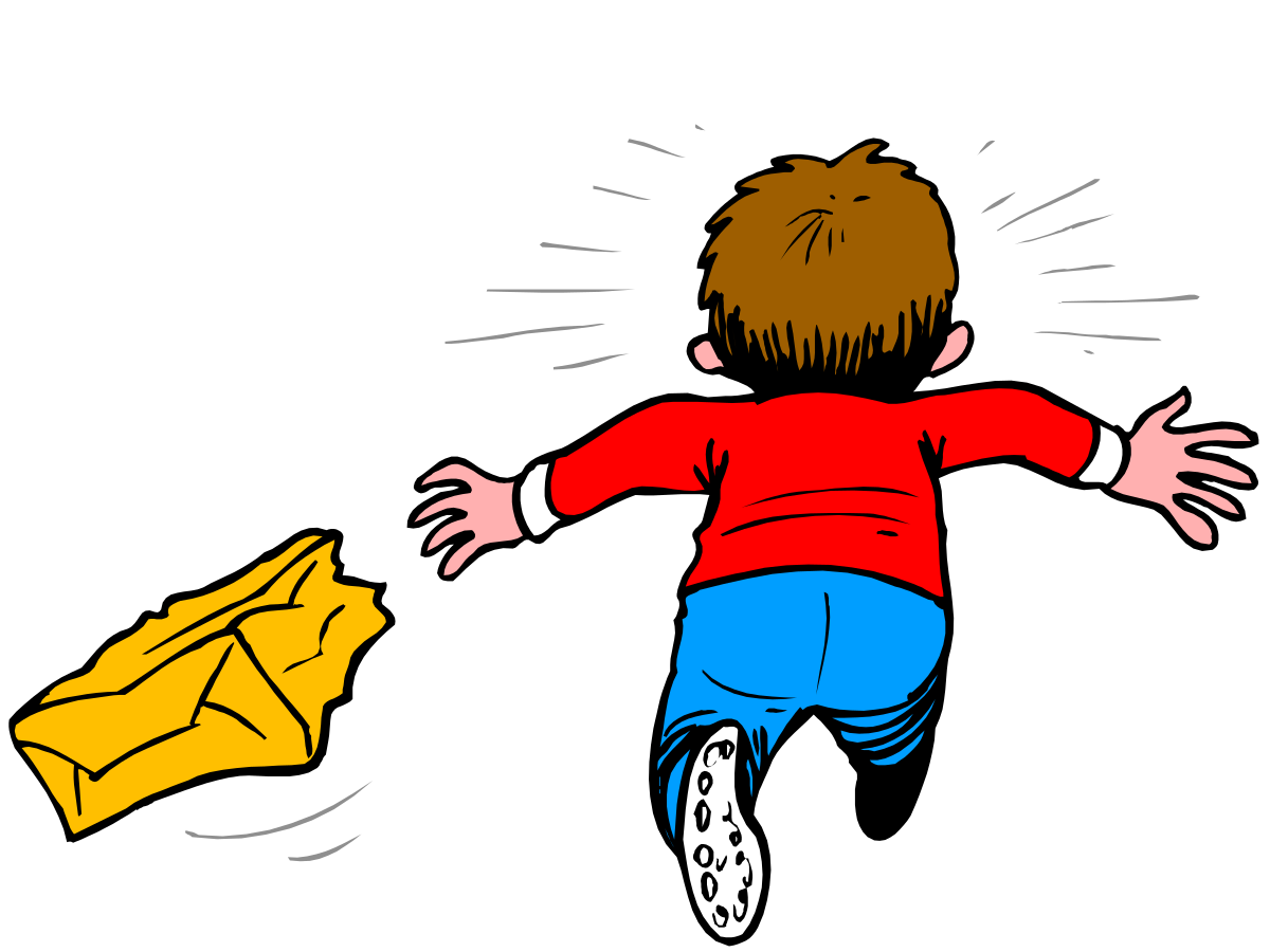 a boy is jumping with a paper airplane clip art png transparent Boy Jumping with Paper Airplane Clipart Illustration
