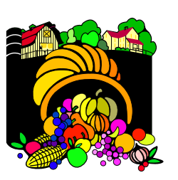 Fresh Fruits and Vegetables Clipart Collection