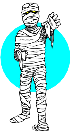 Mummy Clipart Illustrations for Creative Projects