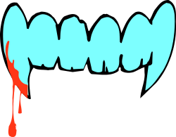 Dripping Paint Art: Blue and Red Vividly Splashing on Black Background